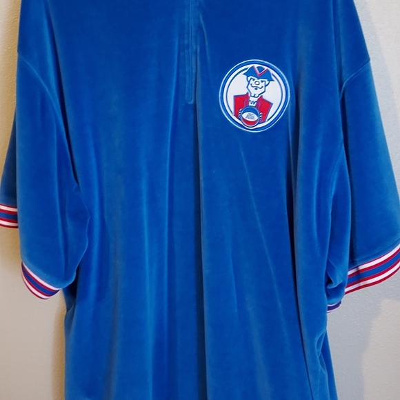 Virginia Squires ABA velour 1/4 Zip Top Size  XXL - Picture 2 of 6